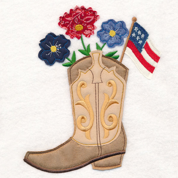 American Dreams in Bloom (Crafty Cut Applique)