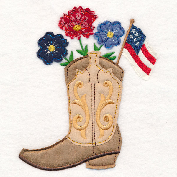 American Dreams in Bloom (Crafty Cut Applique)