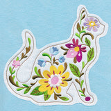 Blooming Cat (Crafty Cut Applique)