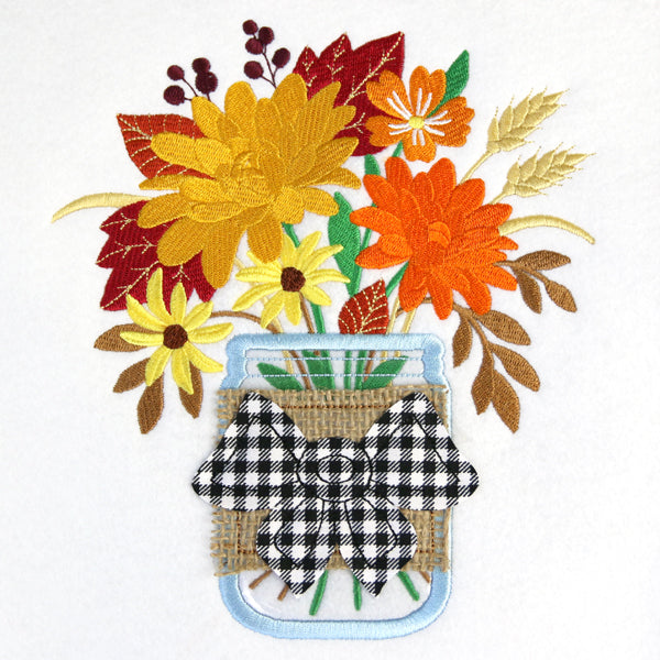 Bountiful Harvest Bouquet (Vinyl Applique)