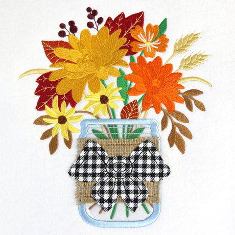 Bountiful Harvest Bouquet (Vinyl Applique)