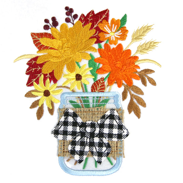 Bountiful Harvest Bouquet (Vinyl Applique)
