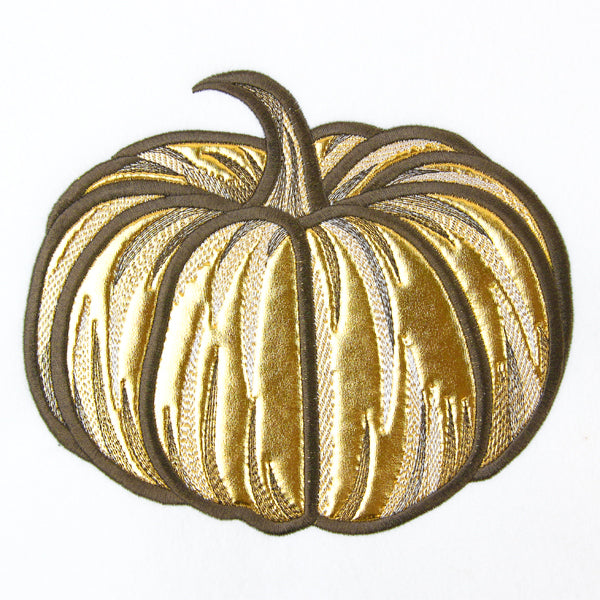 Golden Harvest Pumpkin (Applique)