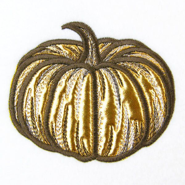 Golden Harvest Pumpkin (Applique)