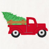 Christmas On-the-Go - Retro Truck (Crafty Cut Applique)