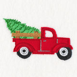 Christmas On-the-Go - Retro Truck (Crafty Cut Applique)