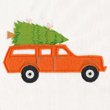 Christmas On-the-Go - Retro Wagon (Crafty Cut Applique)
