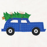Christmas On-the-Go - Retro Car (Crafty Cut Applique)