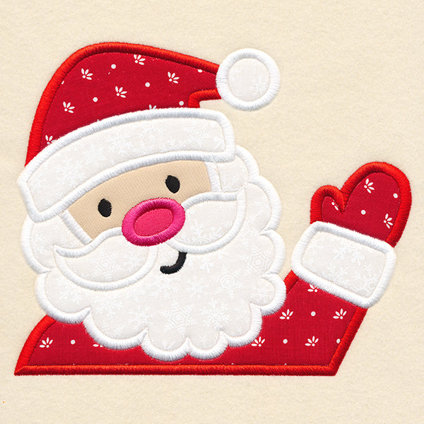 Christmas on the Edge - Santa (Applique)