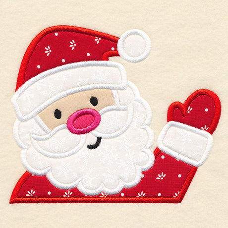 Christmas on the Edge - Santa (Applique)