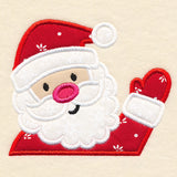 Christmas on the Edge - Santa (Applique)