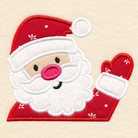 Christmas on the Edge - Santa (Applique)