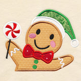 Christmas on the Edge - Gingerbread Man (Applique)