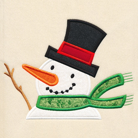 Christmas on the Edge - Snowman (Applique)