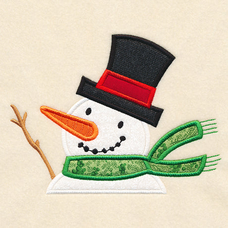 Christmas on the Edge - Snowman (Applique)