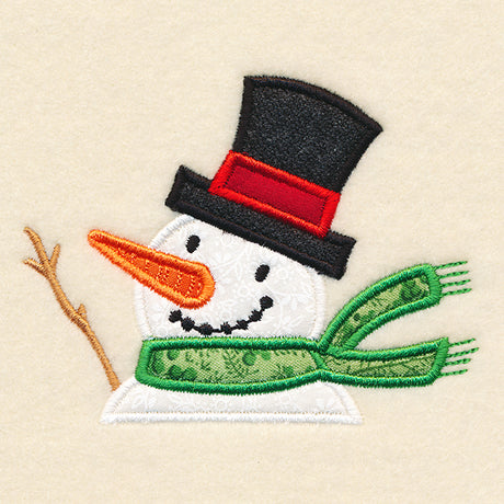 Christmas on the Edge - Snowman (Applique)