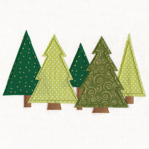 O Christmas Tree Border (Crafty Cut Applique)