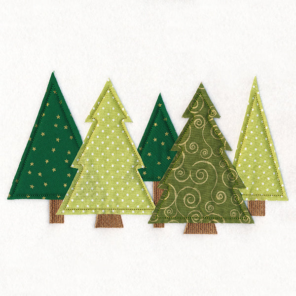 O Christmas Tree Border (Crafty Cut Applique)