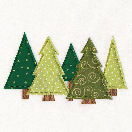 O Christmas Tree Border (Crafty Cut Applique)