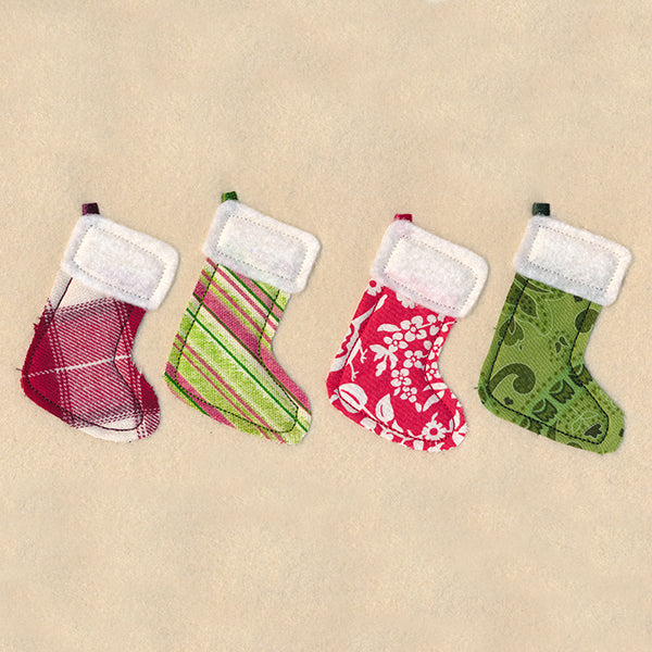 Christmas Stockings Border (Crafty Cut Applique)
