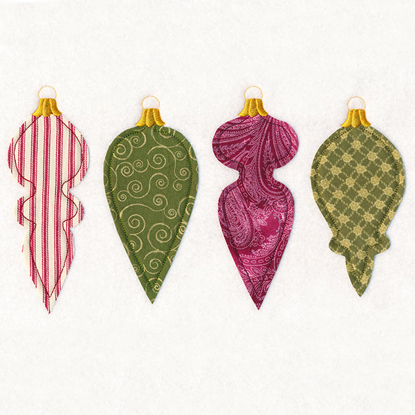 Christmas Ornaments Border (Crafty Cut Applique)