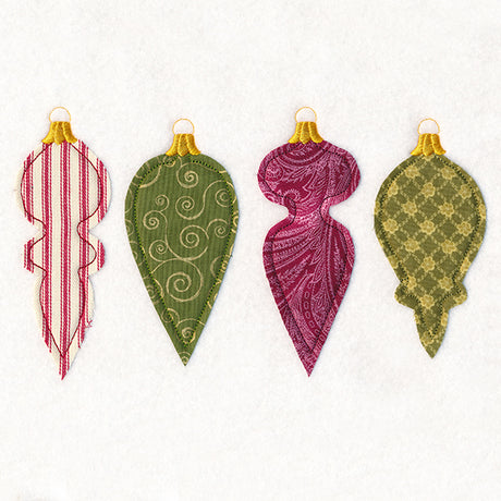 Christmas Ornaments Border (Crafty Cut Applique)