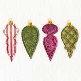 Christmas Ornaments Border (Crafty Cut Applique)
