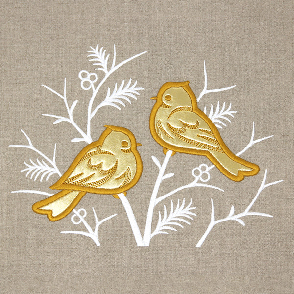 Snowbirds at Sunset (Applique)