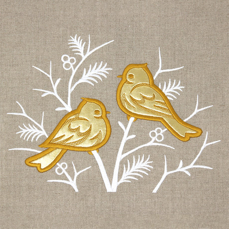 Snowbirds at Sunset (Applique)