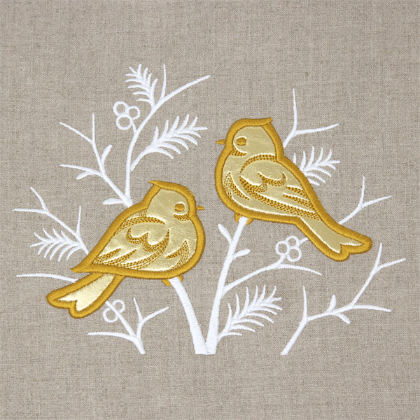 Snowbirds at Sunset (Applique)