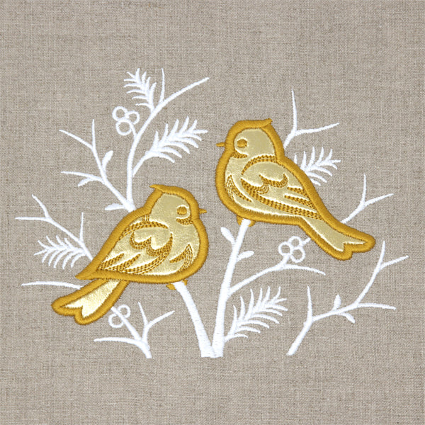 Snowbirds at Sunset (Applique)