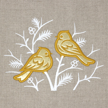 Snowbirds at Sunset (Applique)