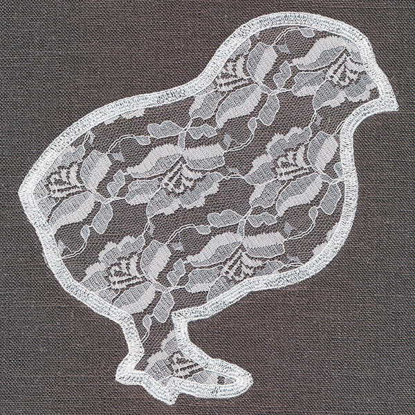 Delicate Details Chick (Applique)