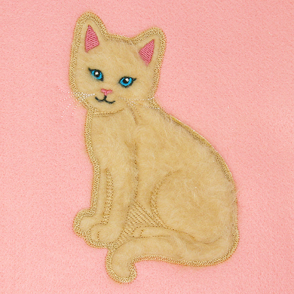 Fluffy Kitty (Applique)