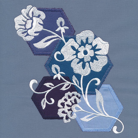 Patchwork Blooms (Heirloom Applique)