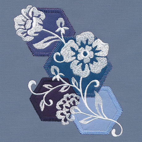 Patchwork Blooms (Heirloom Applique)