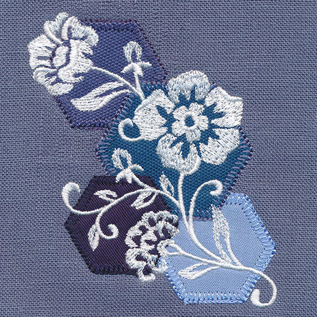 Patchwork Blooms (Heirloom Applique)
