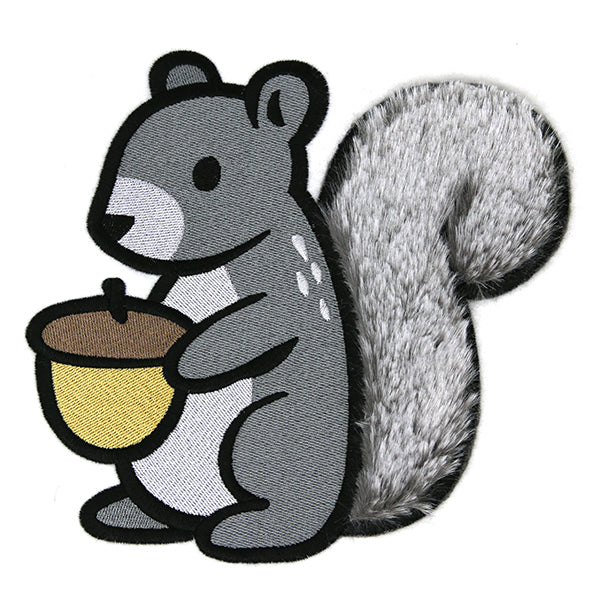 Fuzzy Woodland Squirrel (Applique)