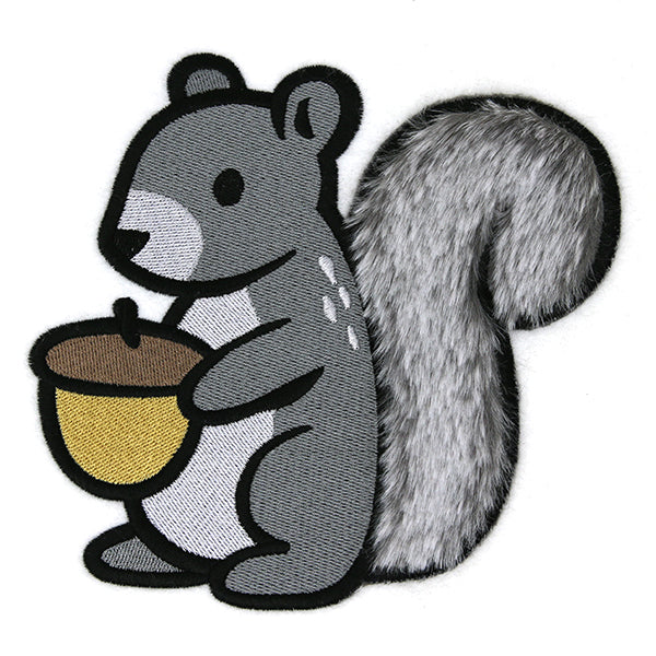 Fuzzy Woodland Squirrel (Applique)
