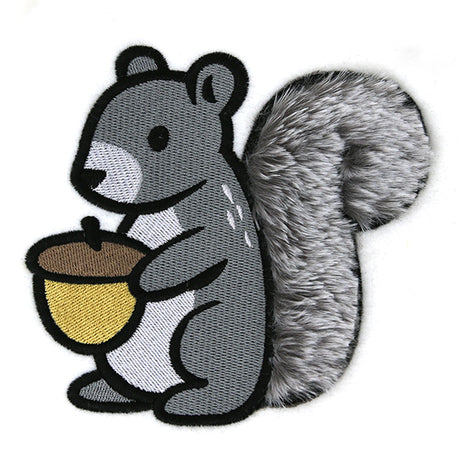 Fuzzy Woodland Squirrel (Applique)