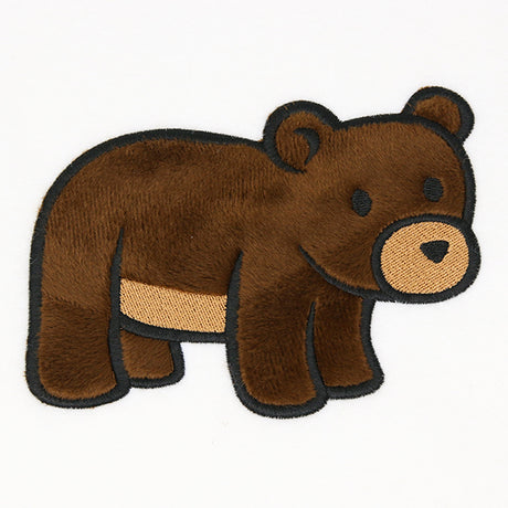 Fuzzy Woodland Bear (Applique)