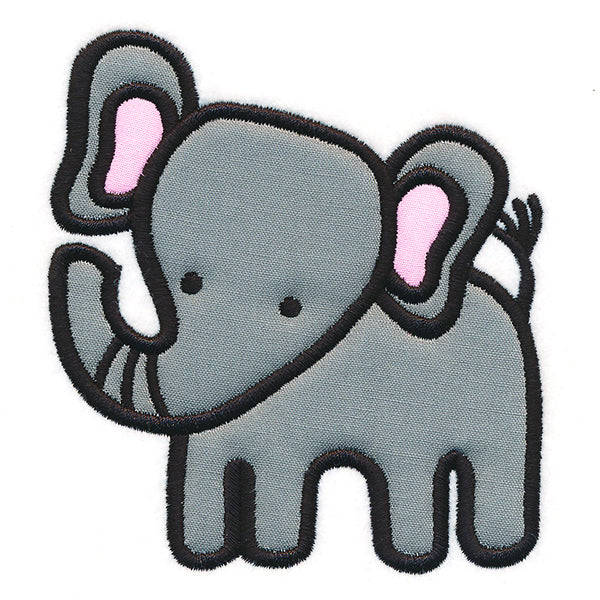 Sweet Safari Elephant (Applique)