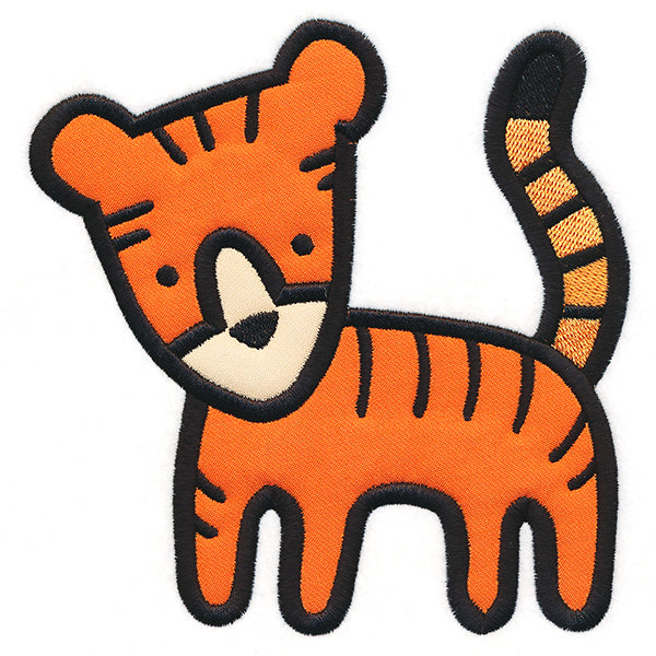 Sweet Safari Tiger (Applique)
