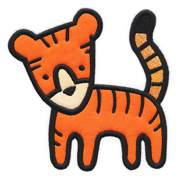 Sweet Safari Tiger (Applique)