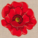 Perfect Poppy (Heirloom Applique)
