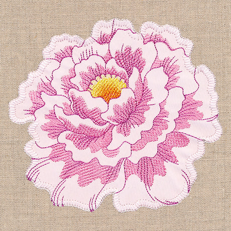 Pretty Peony (Heirloom Applique)