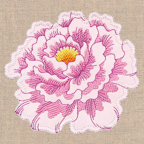 Pretty Peony (Heirloom Applique)