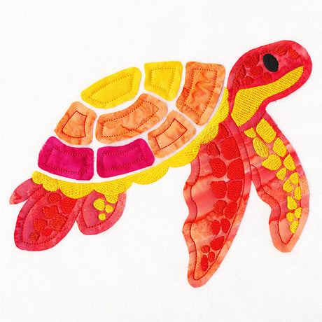 Tropical Dreams Sea Turtle (Crafty Cut Applique)