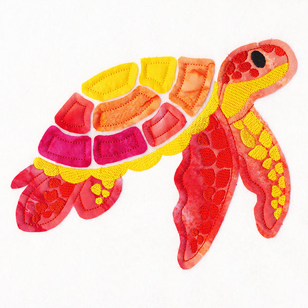Tropical Dreams Sea Turtle (Crafty Cut Applique)