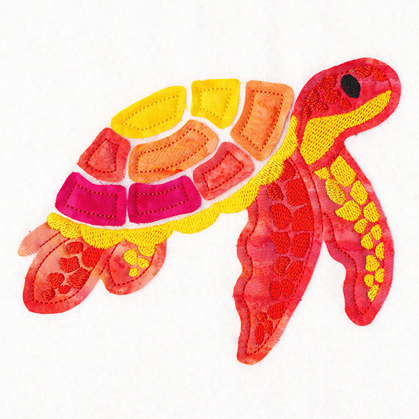 Tropical Dreams Sea Turtle (Crafty Cut Applique)